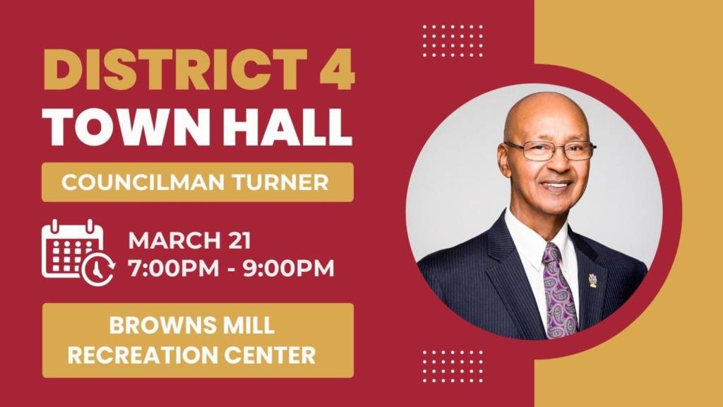 District 4 Town Hall Meeting 